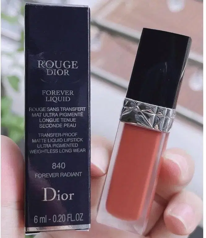 DIOR 루즈 디올 포에버 리퀴드 840 포에버 래디언트 틴트